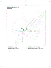 2017-2018年红标全新哈弗H6电路图-起动机线束 GW4C20 