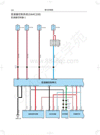 2020年全新哈弗H6铂金版电路图-变速器控制系统 GW4C20B 