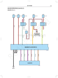 2019年红标全新哈弗H6电路图-发动机控制系统 GW4B15 