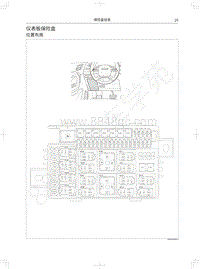 2019年蓝标全新哈弗H6电路图-仪表板保险盒