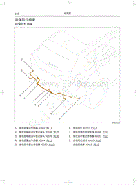 2019年蓝标全新哈弗H6电路图-后保险杠线束