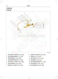 2019年蓝标全新哈弗H6电路图-空调线束