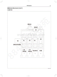 2017-2018年红标全新哈弗H6电路图-蓄电池正极 GW4C20NT 