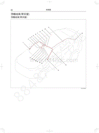 2021年哈弗H6S电路图-顶棚线束 带天窗 