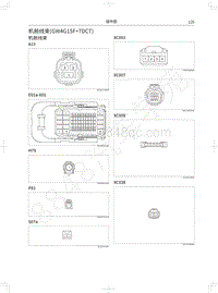 2021年第二代哈弗H6电路图-机舱线束 GW4G15F 7DCT 