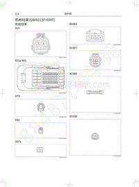 2021年第二代哈弗H6电路图-机舱线束 GW4G15F 6MT 