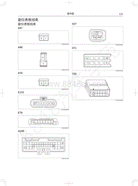 2021年哈弗H6S HEV电路图-副仪表板线束