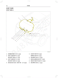 2021年长城哈弗F7电路图-后背门线束