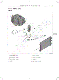 2020年款哈弗F7维修手册-冷却过滤模块总成