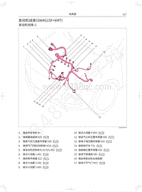 2020年长城哈弗F5电路图-发动机线束 GW4G15F 6MT 