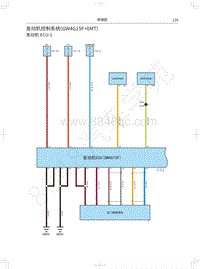 2020年长城哈弗F5电路图-发动机控制系统 GW4G15F 6MT 