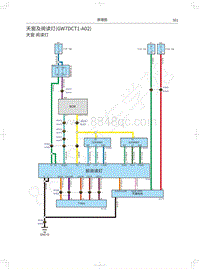 2020年长城哈弗F5电路图-天窗及阅读灯 GW7DCT1-A02 