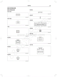 2020年长城哈弗F5电路图-副仪表板线束