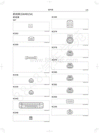 2020年长城哈弗F5电路图-前线束 GW4B15A 