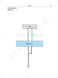 2020年长城哈弗F5电路图-灯光系统 6MT 