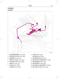 2019年哈弗H4蓝标电路图-空调线束