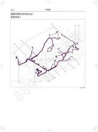 2019年哈弗H4蓝标电路图-座舱线束 GW4B15A 
