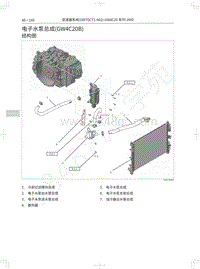 2019年哈弗F7X维修手册-电子水泵总成 GW4C20B 