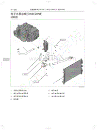 2019年哈弗F7X维修手册-电子水泵总成 GW4C20NT 