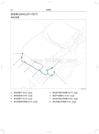 2019年哈弗H4蓝标电路图-前线束 GW4G15F 7DCT 