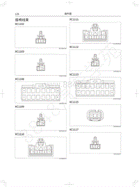 2021款长城哈弗F7x电路图-座椅线束