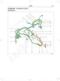 2019年哈弗H4蓝标电路图-仪表板线束（GW4B15A 7DCT）