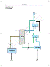 2019年哈弗F7X国六电路图-雨刮洗涤系统