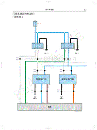 2020年哈弗H4蓝标电路图-门锁系统 GW4G15F 