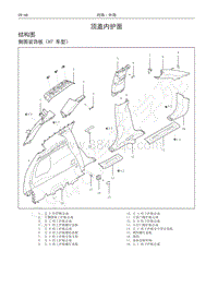 2016-2017款哈佛H7和H7L-顶盖内护面