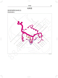 2018年红标哈弗H4电路图-发动机线束 GW4B13 