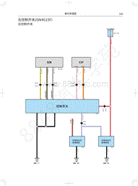 2020年哈弗H4蓝标电路图-左控制开关 GW4G15F 