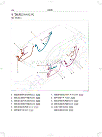 2020年哈弗H4蓝标电路图-车门线束 GW4B15A 
