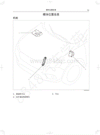 2018年红标哈弗H4电路图-模块位置信息