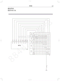 2019年哈弗M6国五电路图-组合开关