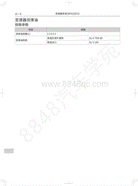 2021年哈弗M6 PLUS维修手册-变速器润滑油