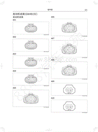 2021年哈弗赤兔电路图-发动机线束 GW4B15C 