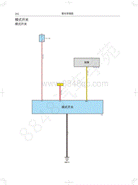 2020长城炮越野皮卡电路图-模式开关