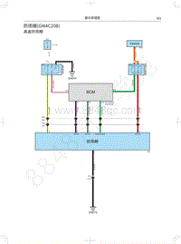 2021款长城炮商用皮卡电路图-防雨棚 GW4C20B 