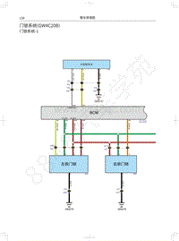 2022长城炮黑弹电路图-门锁系统 GW4C20B 