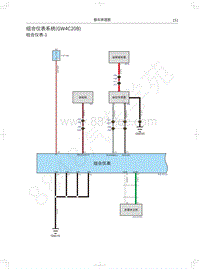 2022长城炮黑弹电路图-组合仪表系统 GW4C20B 