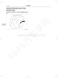 2022年长城炮黑弹-04-发动机识别信息 GW4C20B 