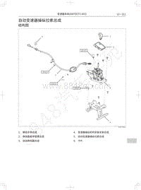 2018年WEY-VV5基础版-自动变速器操纵拉索总成