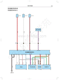 2018 WEY VV6 基础版电路图-变速器控制系统