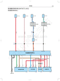 2018年WEY-VV7基础版电路图-变速器控制系统 GW7DCT1-A01 