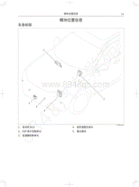 2018年WEY-VV7基础版电路图-模块位置信息