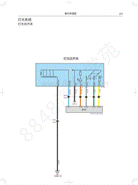 2018年长城WEY P8电路图-灯光系统