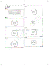 2018年长城WEY P8电路图-空调线束