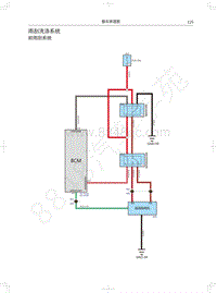 2018-2020年欧拉IQ电路图-雨刮洗涤系统