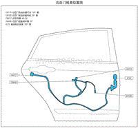 E70（F15h EV）-3.8 右后门线束