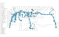 2020-2021年全新AX3电路图-4.4 仪表板线束